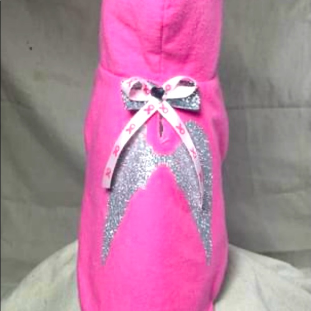 Pink Cotton Fleece “Limited Edition” Doggy Hoodie